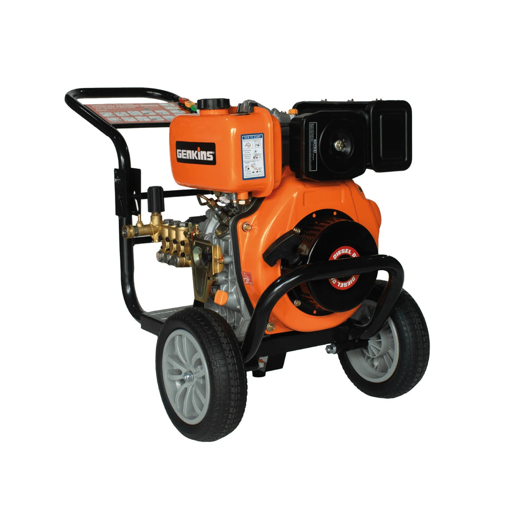 Hidrolavadora a diésel Genkins 3WZ-3000D 3.000 PSI 10 HP