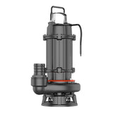 Bomba sumergible aguas sucias eléctrica LEO 50WQD9-23-2.2T 3 HP altura máx. 26 m 2"