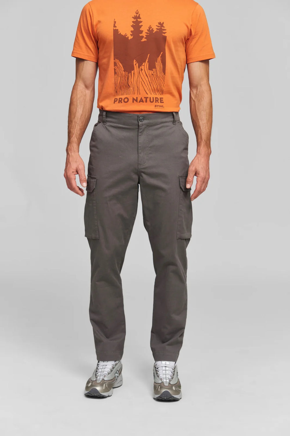 Pantalón cargo STIHL Chicargo gris hombre