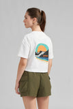 Camiseta STIHL Sunset blanca mujer — imagen 4 de 4