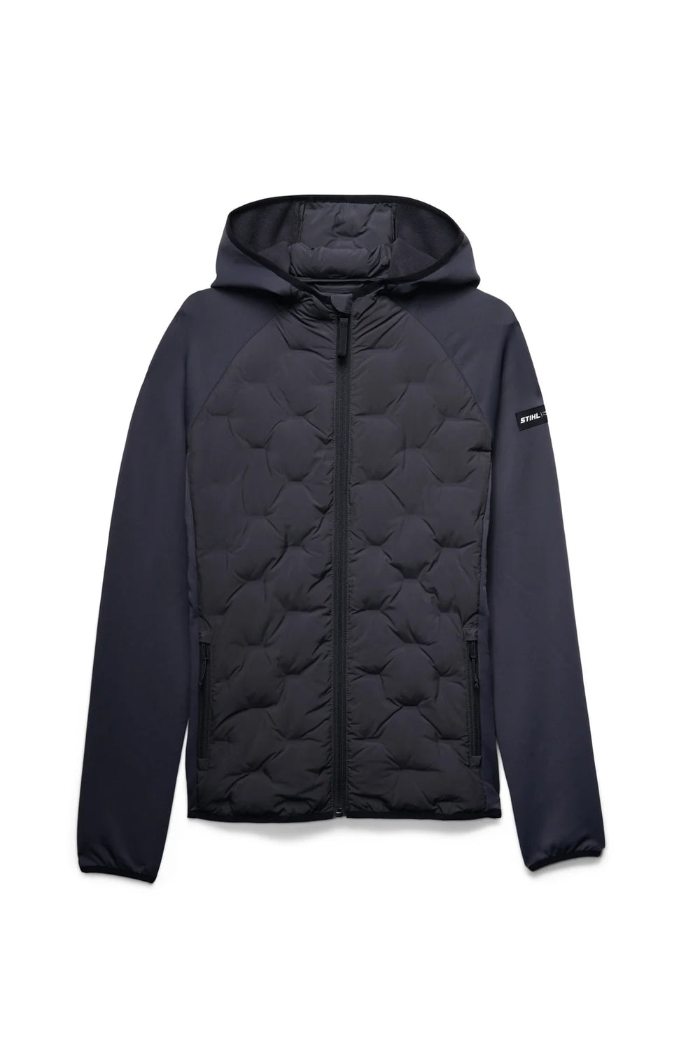 Chaqueta híbrida STIHL Hybrid Hood gris mujer