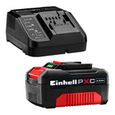 Kit de inicio Einhell Power X-Change 18 V batería 4 Ah y cargador