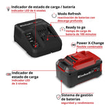 Kit de inicio Einhell Power X-Change 18 V batería 5,2 Ah y cargador, imagen 4