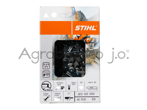 Cadena Stihl 90 cm MS650, MS651, MS660, MS661