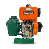 Motobomba a diésel GKD186FA-M10032 10 HP, 3" × 3" estercolera altura 42 m Genkins