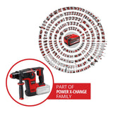 Rotomartillo inalámbrico Einhell TP-HD 18/26 Li BL SDS Plus 2,6 J, imagen 2