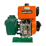 Motobomba estercolera a diésel Genkins GKD186FA 10 HP 3" × 3"