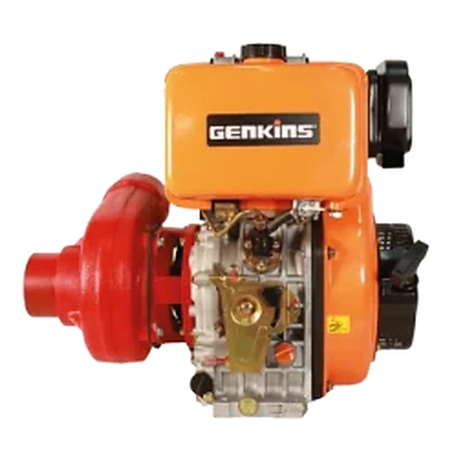 Motobomba de alta a diésel Genkins GKD188F 14 HP 2" × 2"