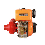 Motobomba draga a diésel Genkins GKD188F 14 HP 4" × 3"