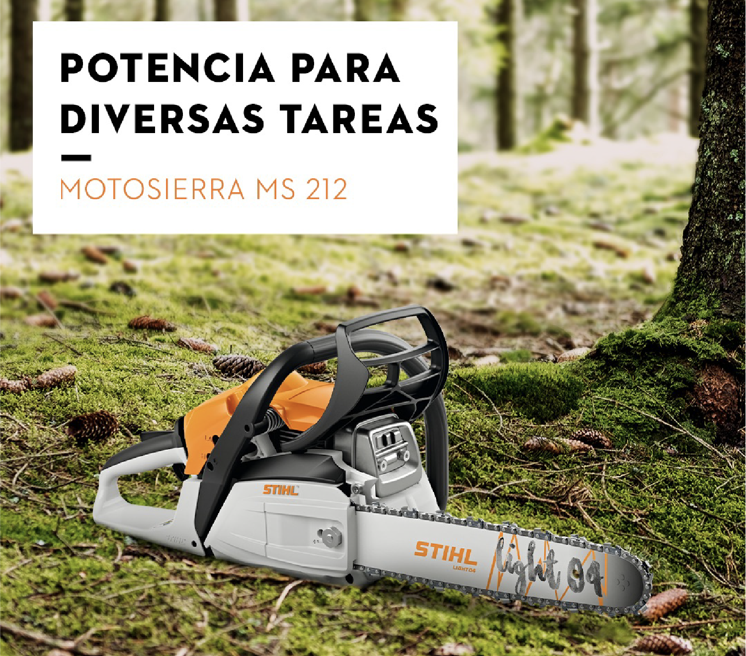 Motosierra MS 212 STIHL — imagen 3 de 3