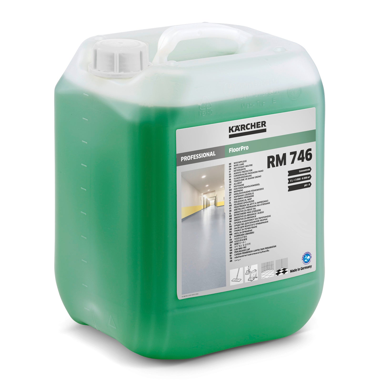 Detergente Kärcher RM 746 10 l wipeca