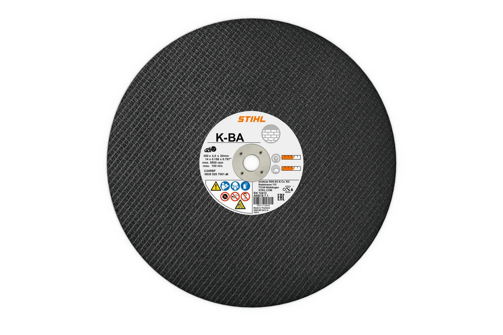 Disco de resina sintética STIHL para piedra