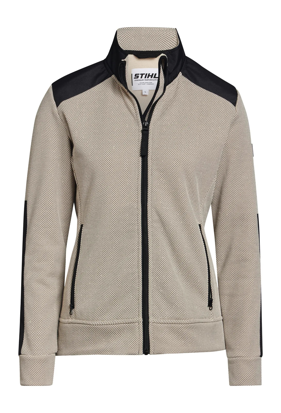 Chaqueta polar STIHL Performance beige mujer
