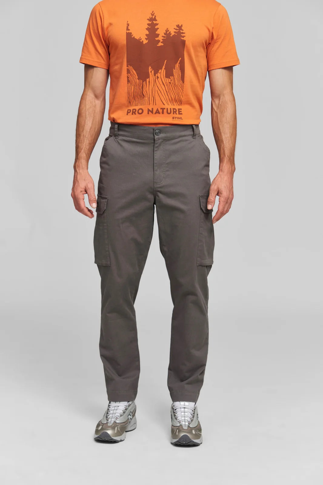 Pantalón cargo STIHL Chicargo gris hombre