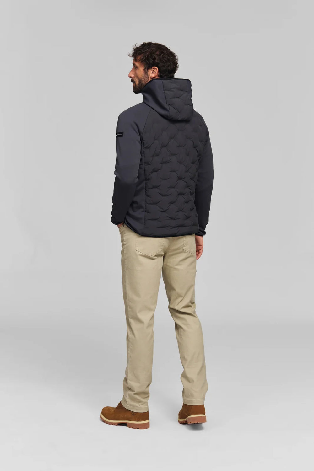 Chaqueta híbrida STIHL Hybrid Hood gris hombre — imagen 4 de 6