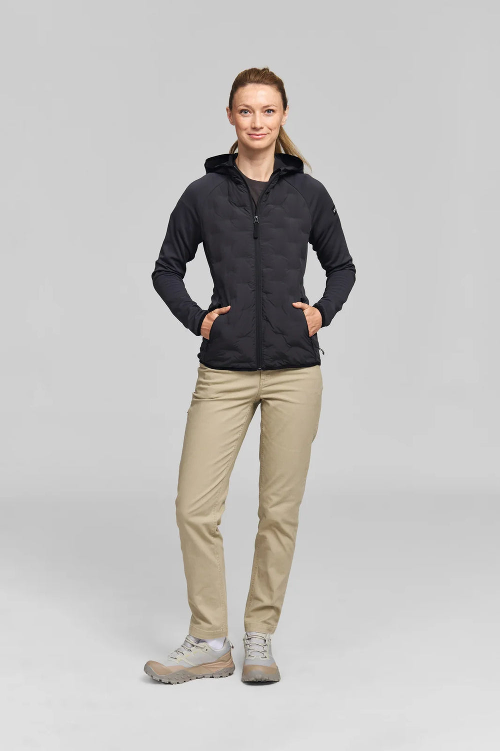 Chaqueta híbrida STIHL Hybrid Hood gris mujer — imagen 3 de 6