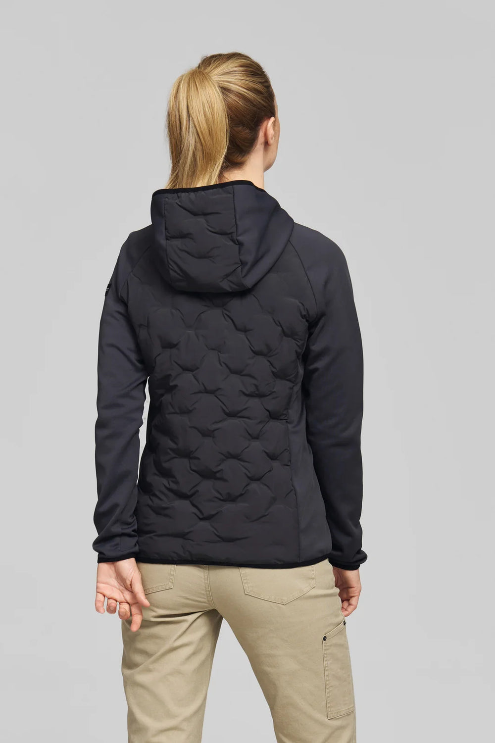 Chaqueta híbrida STIHL Hybrid Hood gris mujer — imagen 5 de 6