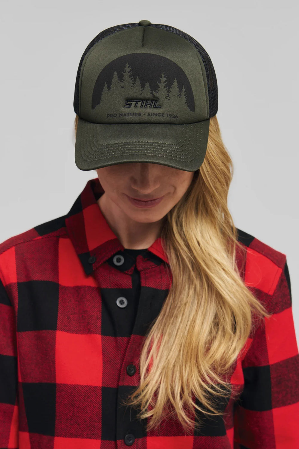 Gorra STIHL Pro Nature verde oliva — imagen 6 de 6