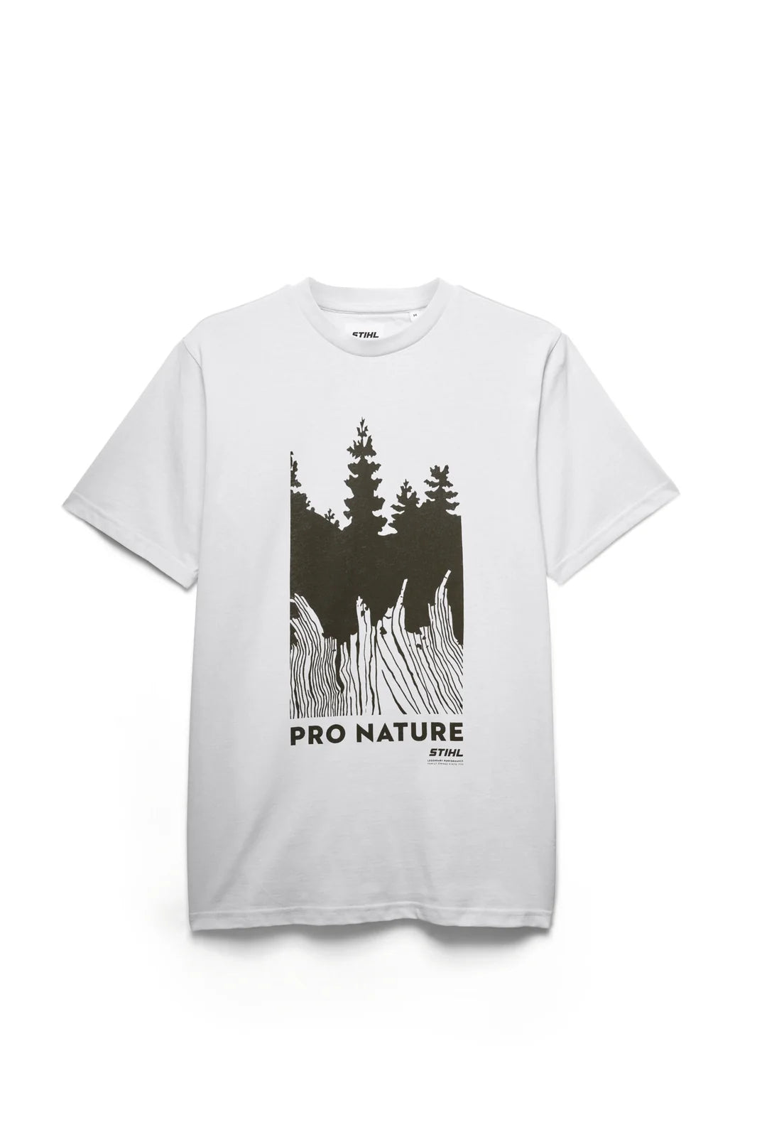 Camiseta STIHL Pro Nature blanca unisex