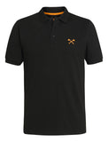Polo STIHL Timbersports Small Axe negro hombre