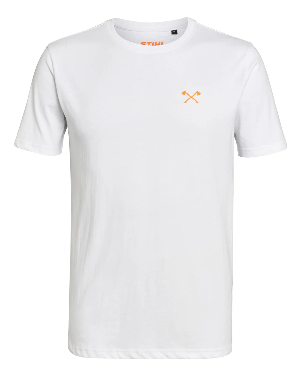 Camiseta STIHL Timbersports Small Axe blanca