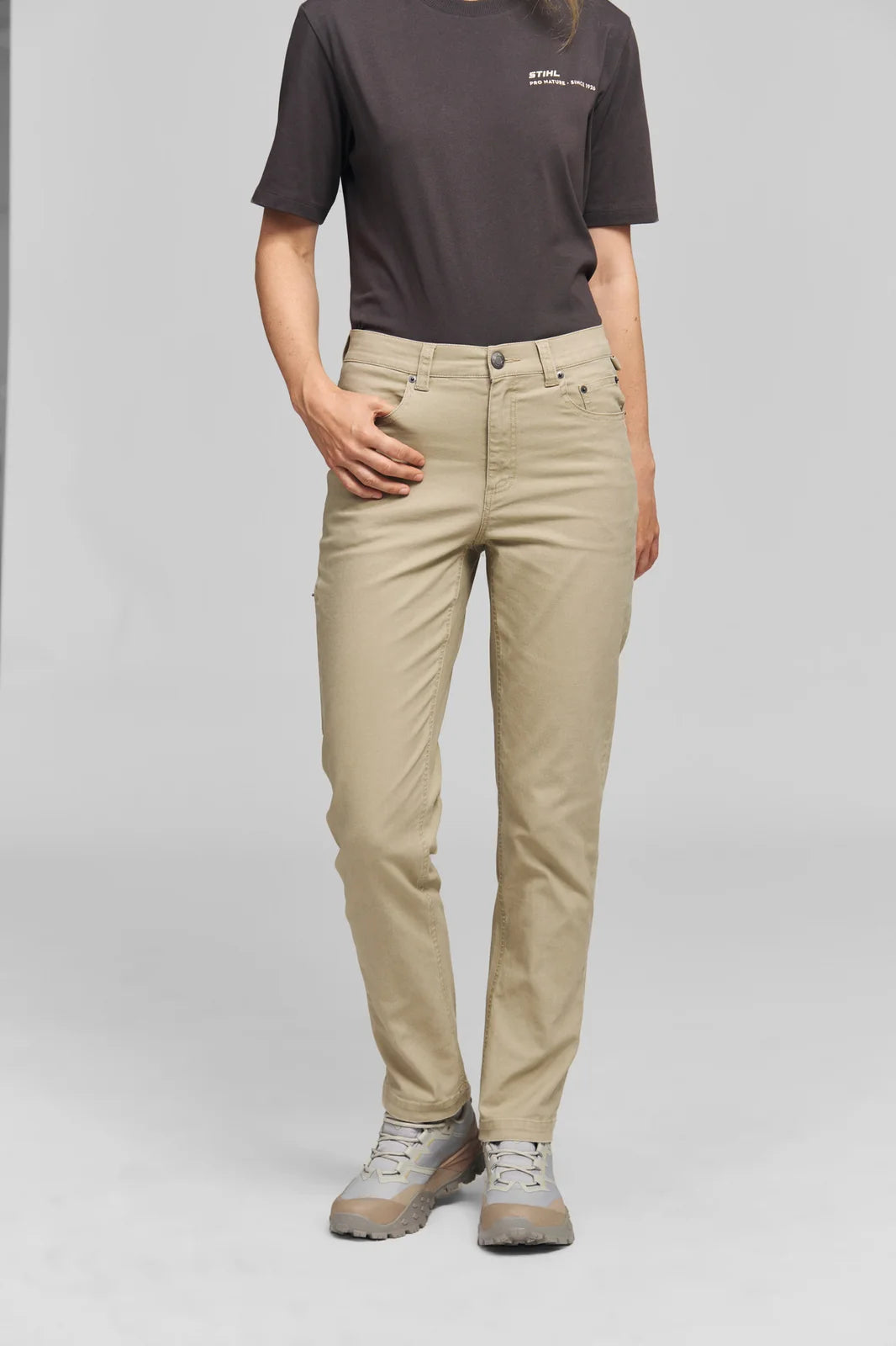 Pantalón STIHL 7 Pocket beige mujer
