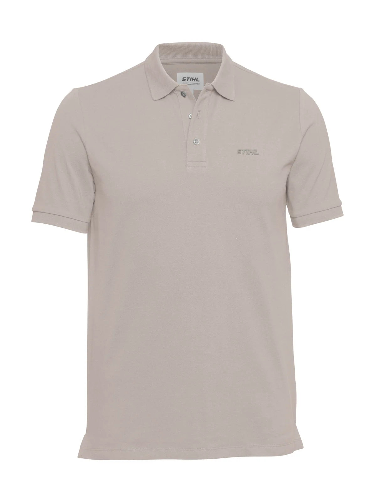Polo STIHL Basic gris hombre