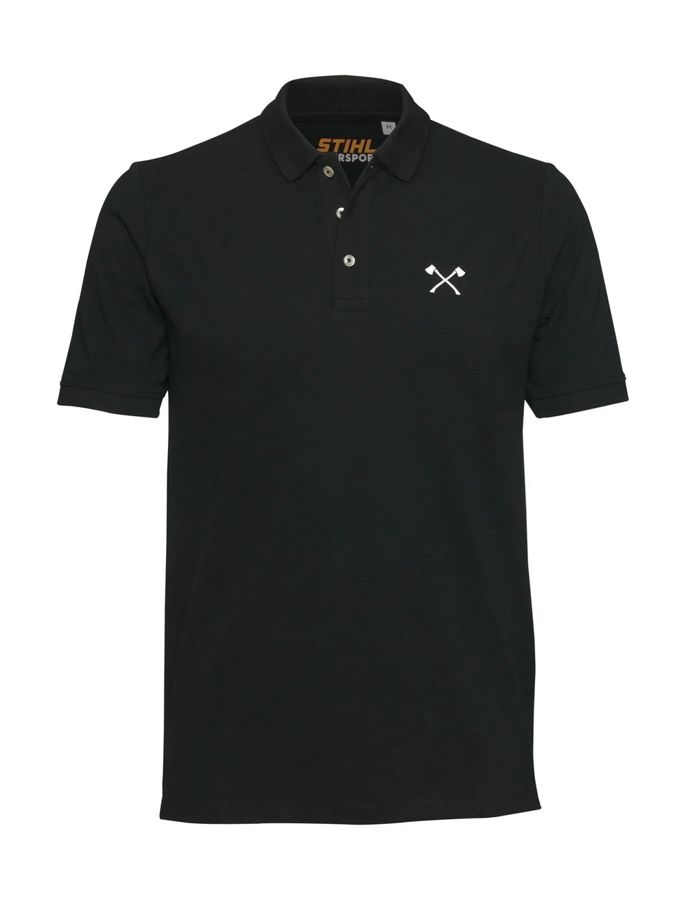 Polo STIHL Timbersports Axe negro
