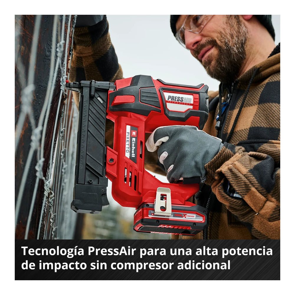 Grapadora inalámbrica Einhell FIXETTO 18/40 S, imagen 6