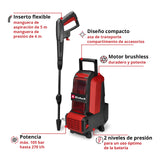 Hidrolavadora inalámbrica Einhell HYPRESSO 36/105 36 V, imagen 3