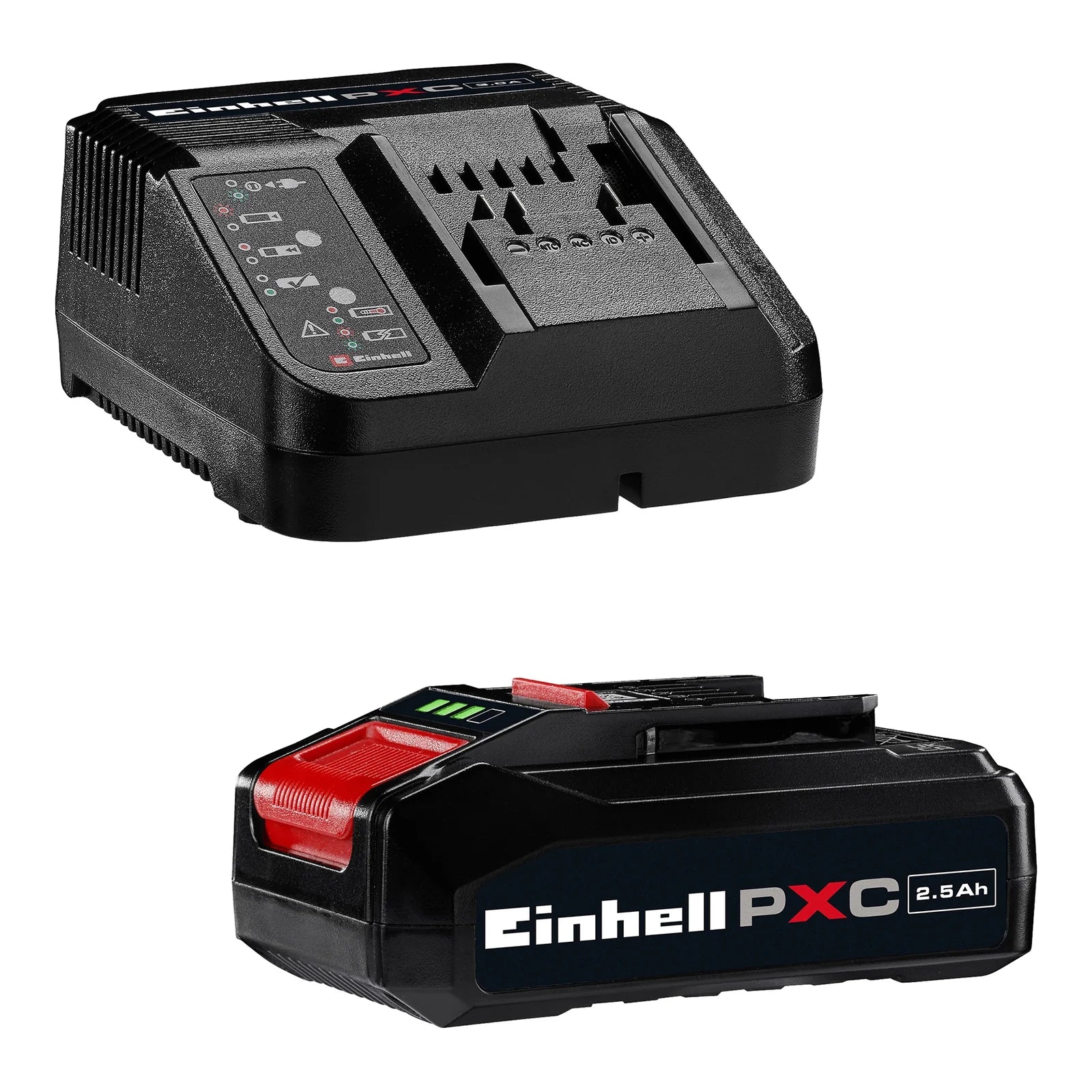 Kit de inicio Einhell Power X-Change 18 V batería 2,5 Ah y cargador