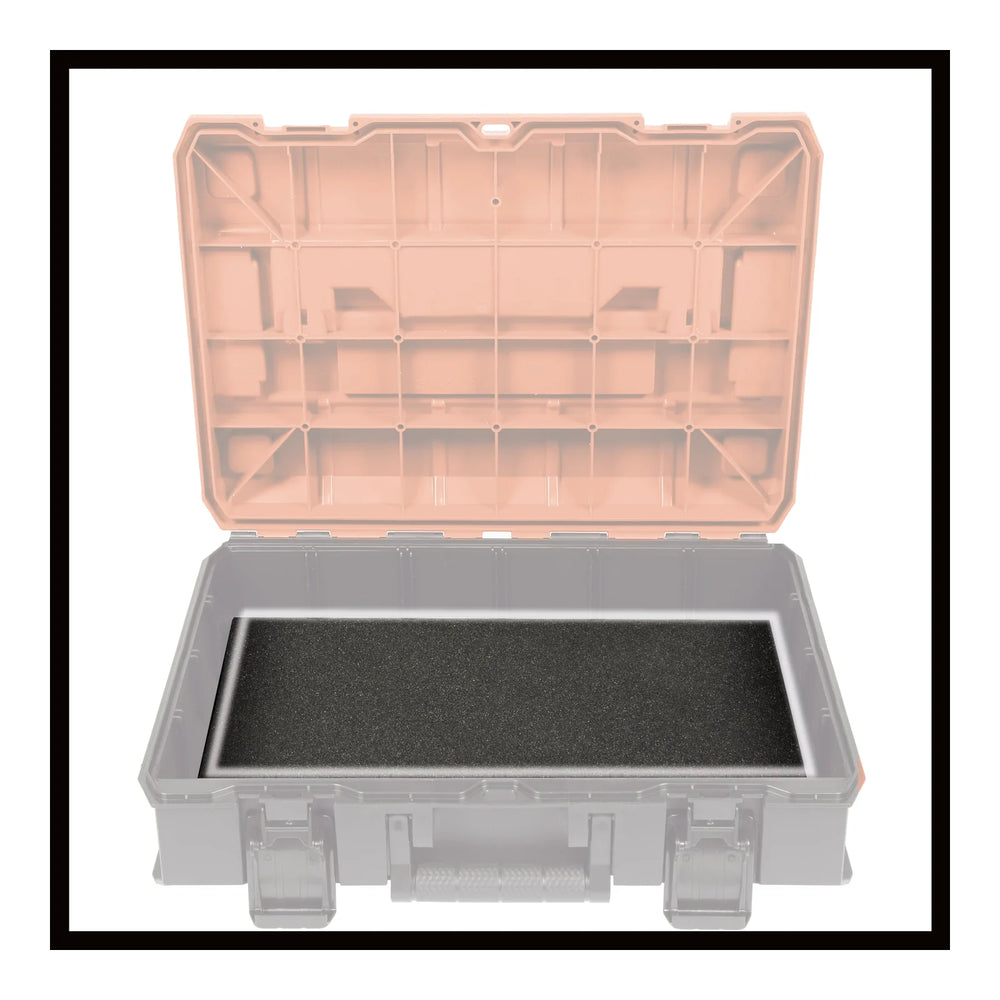 Maletín apilable Einhell E-Case S-F carga máxima 25 kg, imagen 6