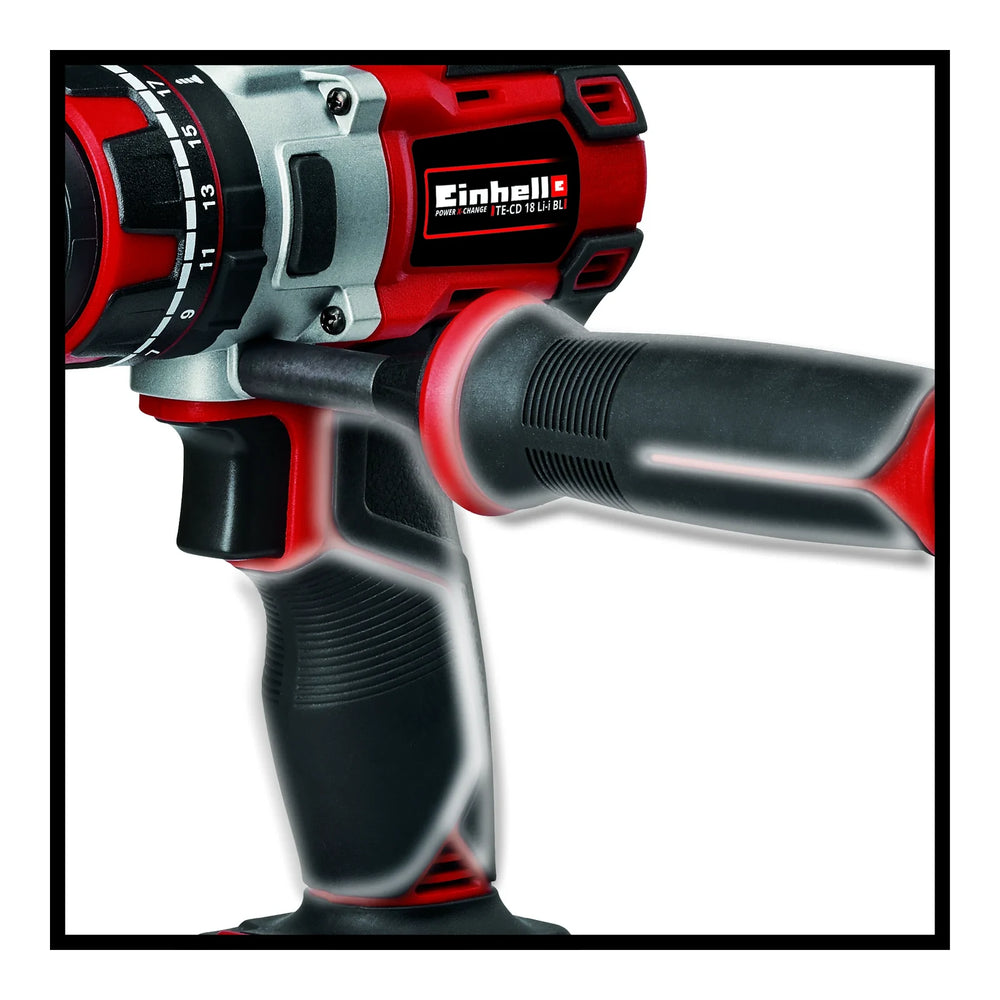 Taladro percutor inalámbrico Einhell TE-CD 18 Li-i BL kit 2 baterías, imagen 5